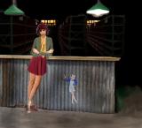 Laura Hanging Out At The Roundhouse Parts Counter Reduced.jpg